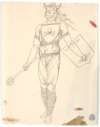Sketch for a Warrior Costume