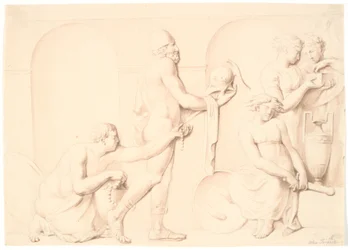 Ulysses Discovering Achilles among the Daughters of Lycomedes