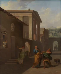The Midwife Taking Leave of the girl from Andros