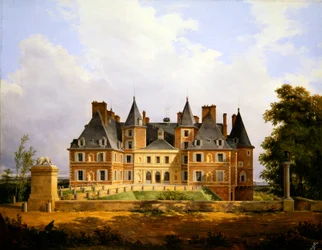 View of a French Chateau