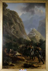 Napoleon at Fort de Bard