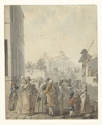 Puppet Show on a Square