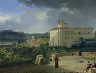 View of the Villa Medici, Rome