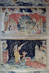 Hanging of Revelation: The Lamb on Mount Zion