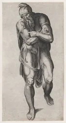 Joseph of Arimathea, after Michelangelo
