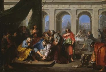 Christ Washing the Feet of His Disciples, 1720-30