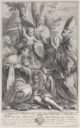 Virgin and Child with Saint Liborius and Carlo Borromeo