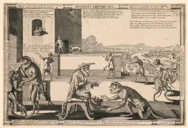 Singeries Amoureuses, Plate 2