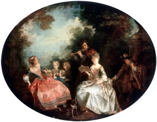 Concert in a Park, 18th century