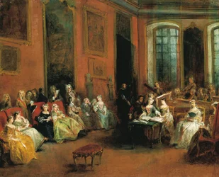 Concert in the Paris Hôtel of Pierre Crozat