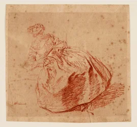 Young Woman with a Fan