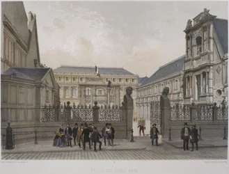 Palais des Beaux-Arts, Paris, Illustration from 