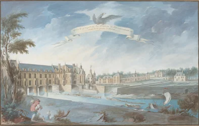 View and Perspective of the Chateau de Chenonceaux