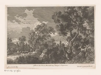 Forest Landscape with Shepherds and Flock