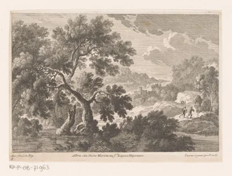 Landscape with Trees by Water (Forest Landscapes)