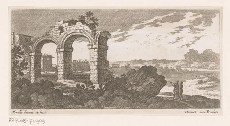 Landscape with Ruin with Two Arches