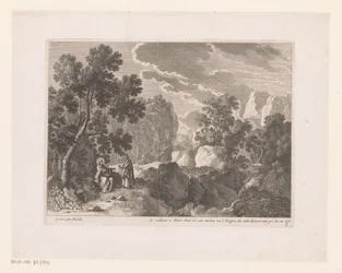Temptation of Christ by Satan (Landscapes with Scenes from the Life of Christ) (series title)