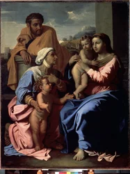 The Holy Family with John the Baptist and Saint Elizabeth