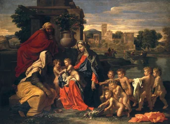 The Holy Family with the Infant St. John the Baptist and St. Elizabeth