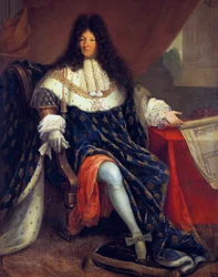 Louis XIV Showing the Royal House of Saint Cyr