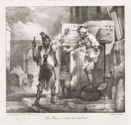 Lithographic Sketches by Charlet: Form before Color, 1823