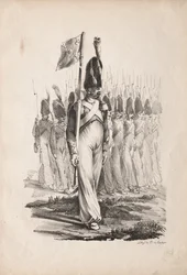 Military Costumes: Carabinier Sergeant, General