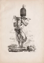 Military Costumes: Infantry Sapper, 1817-1818