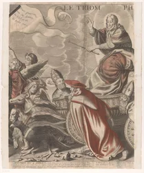 Triumphal Procession of Christ with Figures from the Old and New Testament (fifth part)