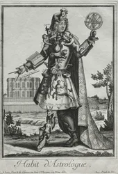 Fanciful Costumes: Costume of the Astrologer, c. 1690