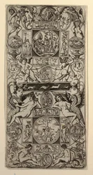 Ornament Panel with Orpheus and the Judgment of Paris