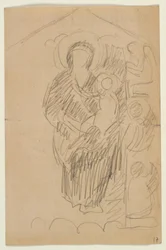 Copy of the Crowned Mary with Child