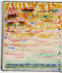 Landscape Study. Color Indications