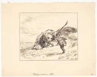 The mountain men fight