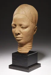Shrine Head, Yoruba Culture, Nigeria