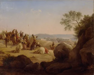 Pilgrims Before Jerusalem