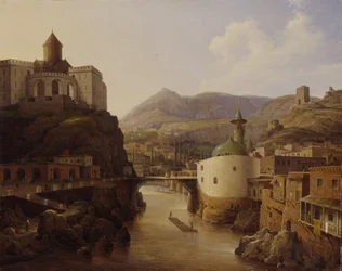 View of Tiflis, 1839