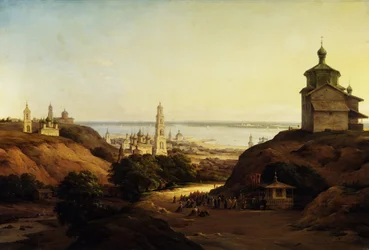 View of Yuryev-Povolzhsky, 1851
