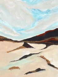 Abstract Desert Landscape