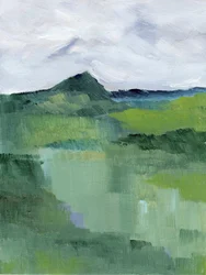 Abstract Mountain Mist