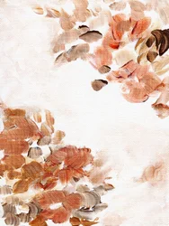 Earthy Abstract Blooms