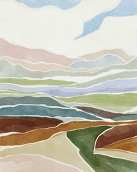Layered Landscape Hues
