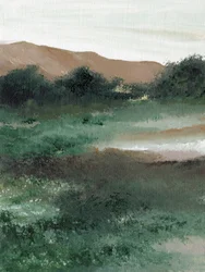 Misty Mountain Landscape