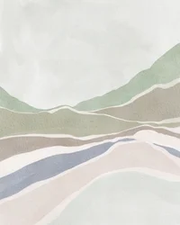 Muted Hills Landscape