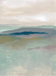 Muted Lake Landscape