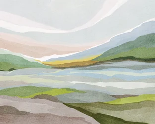 Muted Valley Layers