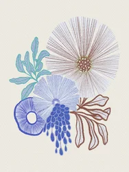 Organic Stitched Botanicals