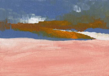 Pink Desert Horizon