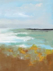 Serene Coastal Abstract
