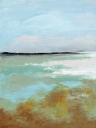 Serene Coastal Horizon
