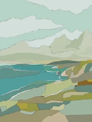 Serene Coastal View
